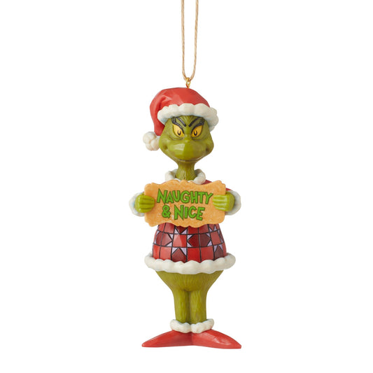 Grinch Naughty/Nice PVC Orn