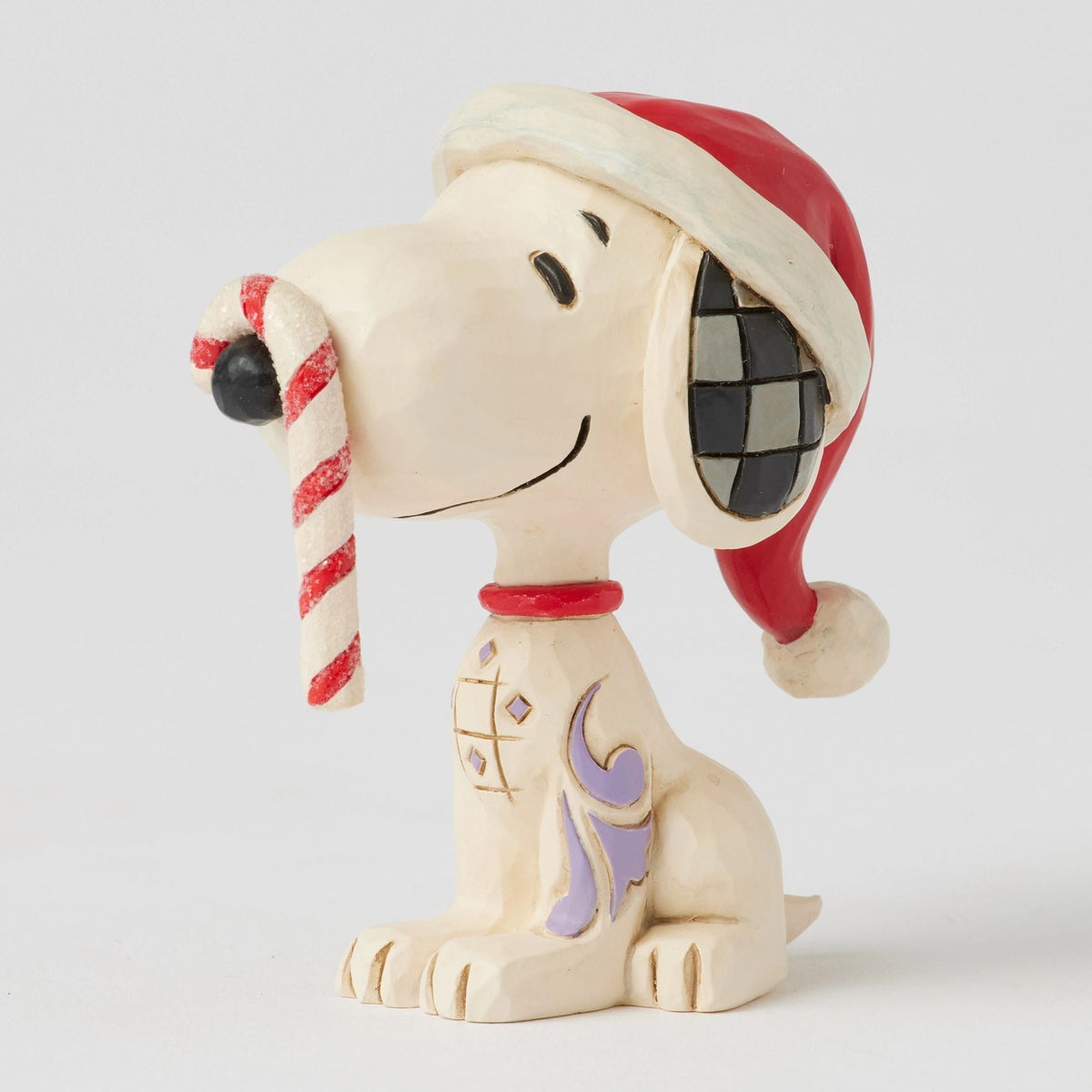 Snoopy Glitter Candy Cane Mini