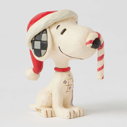 Snoopy Glitter Candy Cane Mini