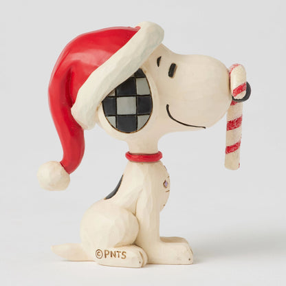 Snoopy Glitter Candy Cane Mini