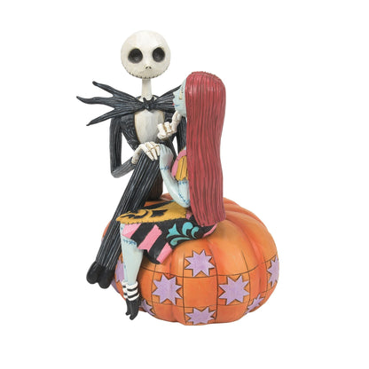 Jack & Sally on Pumpkin