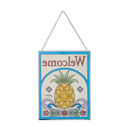 Welcome Pineapple Suncatcher