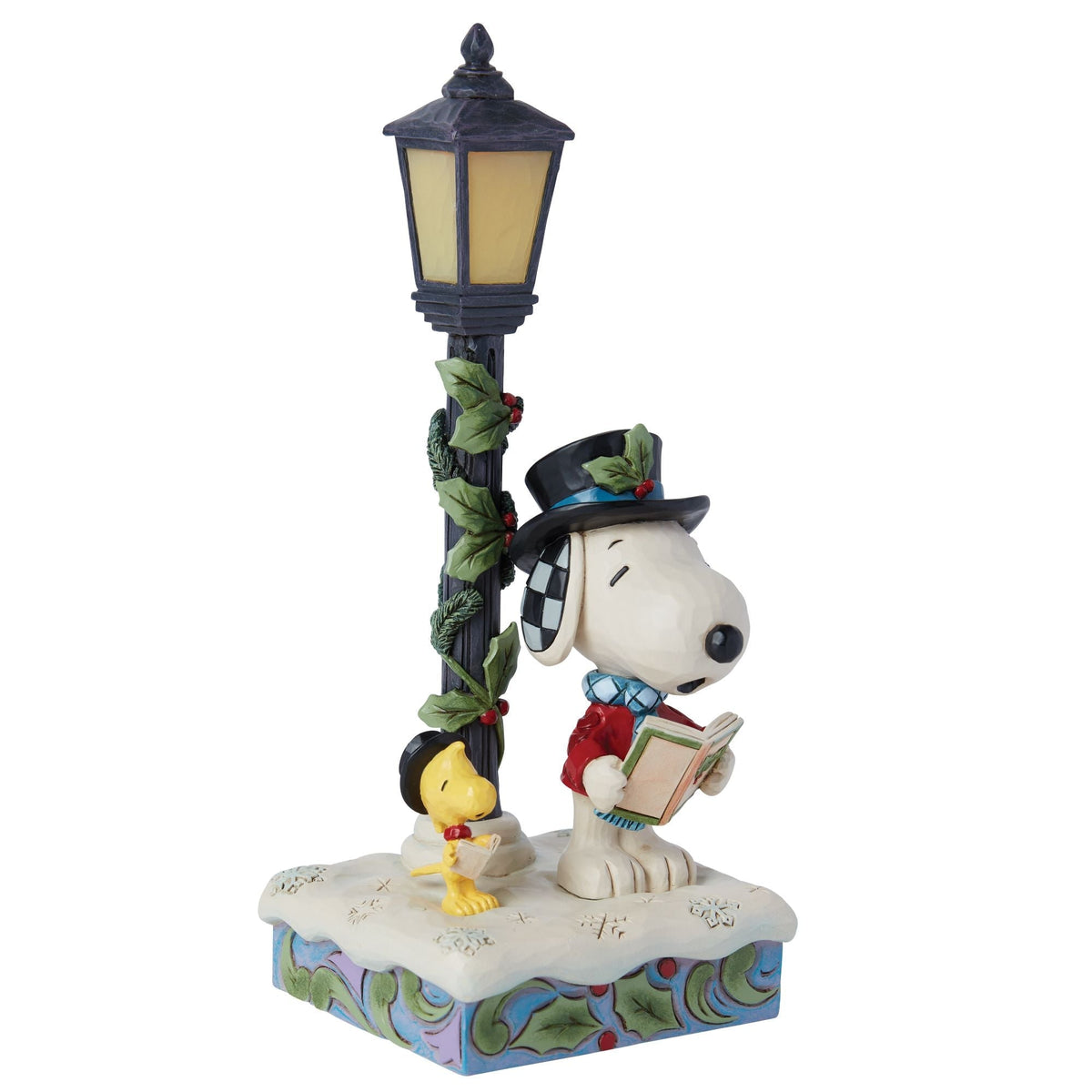 Snoopy & Woodstock Lamp Post