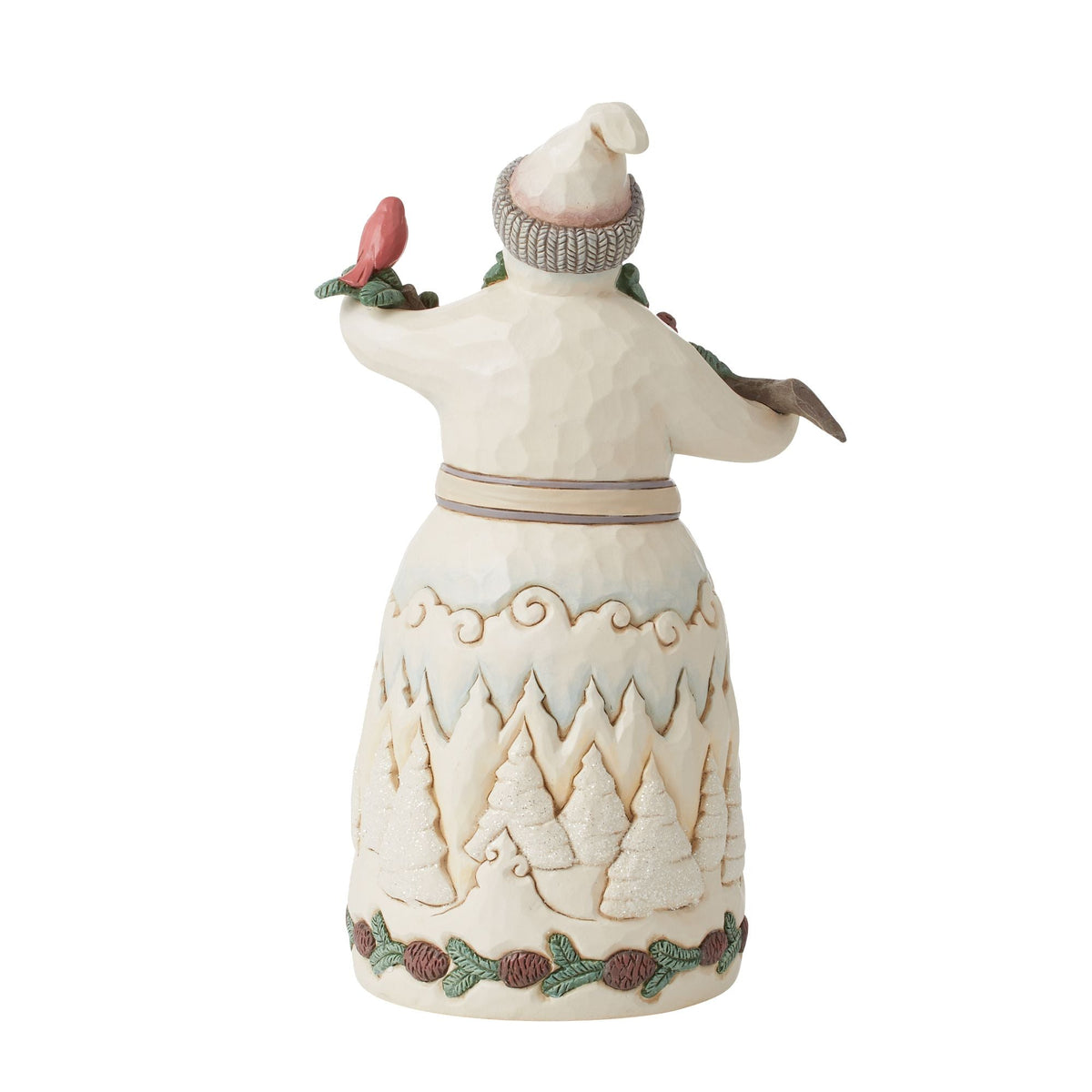 Wdlnd Snowman with Pine Fig