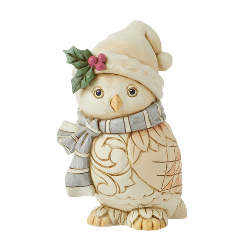 Wdlnd Owl with Scarf Fig