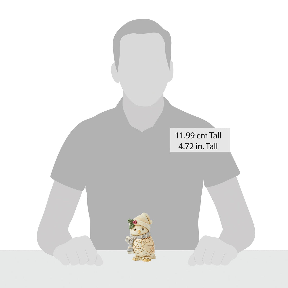 Wdlnd Owl with Scarf Fig