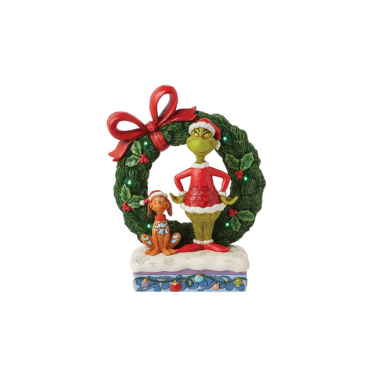 Grinch & Max in Wreathe
