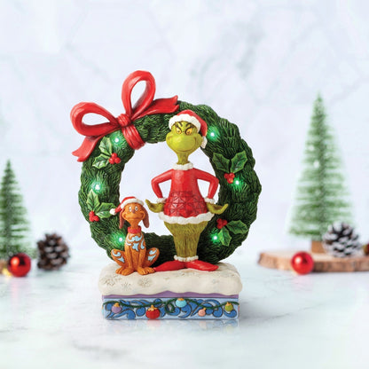 Grinch & Max in Wreathe