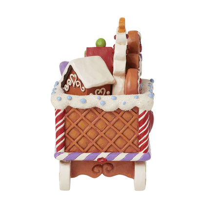 Gingerbread Train Car Figurine