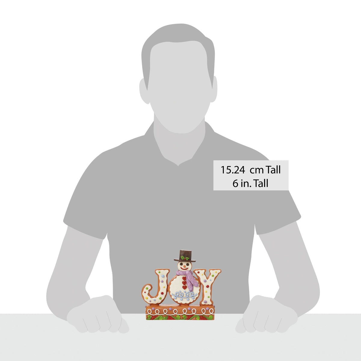 Gingerbread JOY Figurine