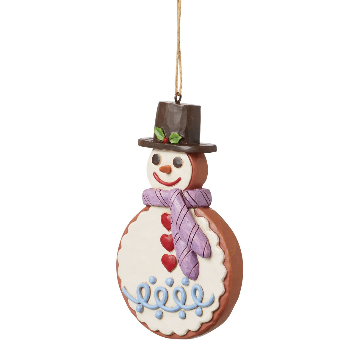 Gingerbread Snowman Ornament