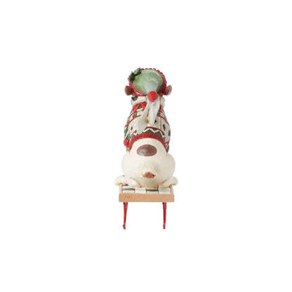 Highland Glen Dog on Sled Fig