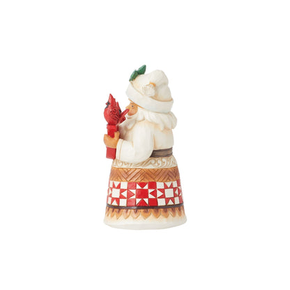 Pint Santa with JOY Sign Fig