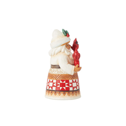 Pint Santa with JOY Sign Fig