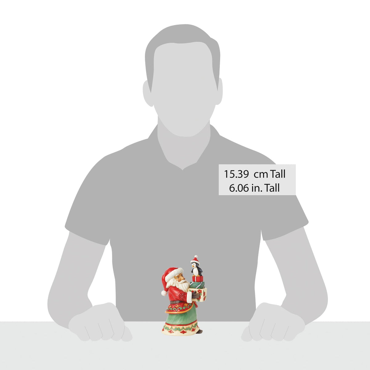 Pint Santa with Presents Fig