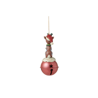 Rudolph Standing on Bell H/O