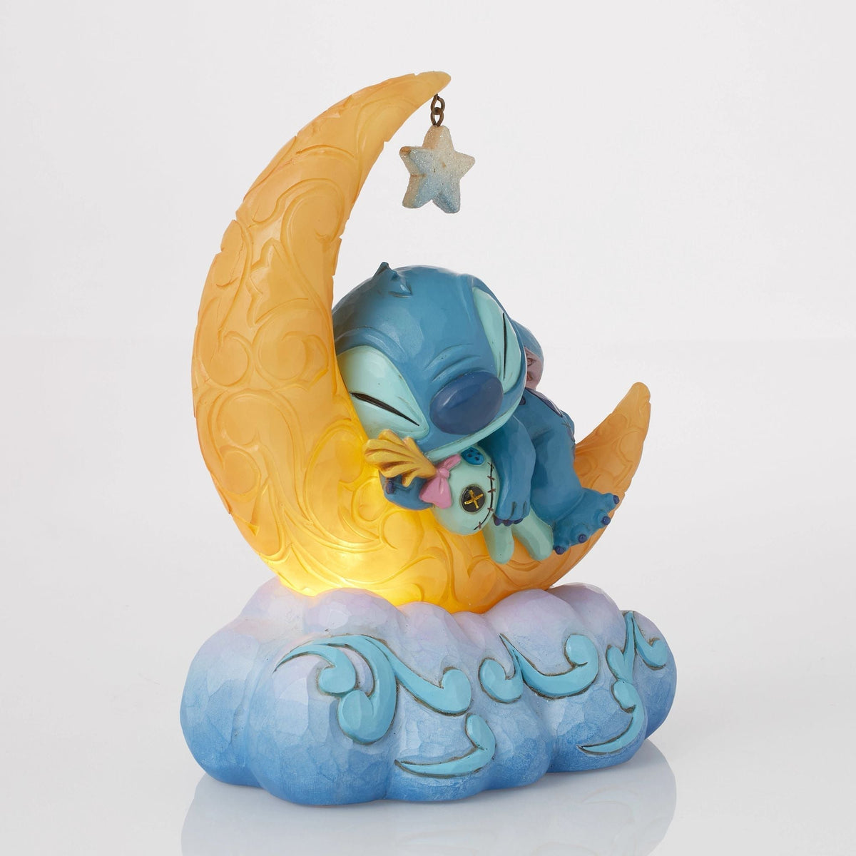 Stitch & Scrump on LED Moon