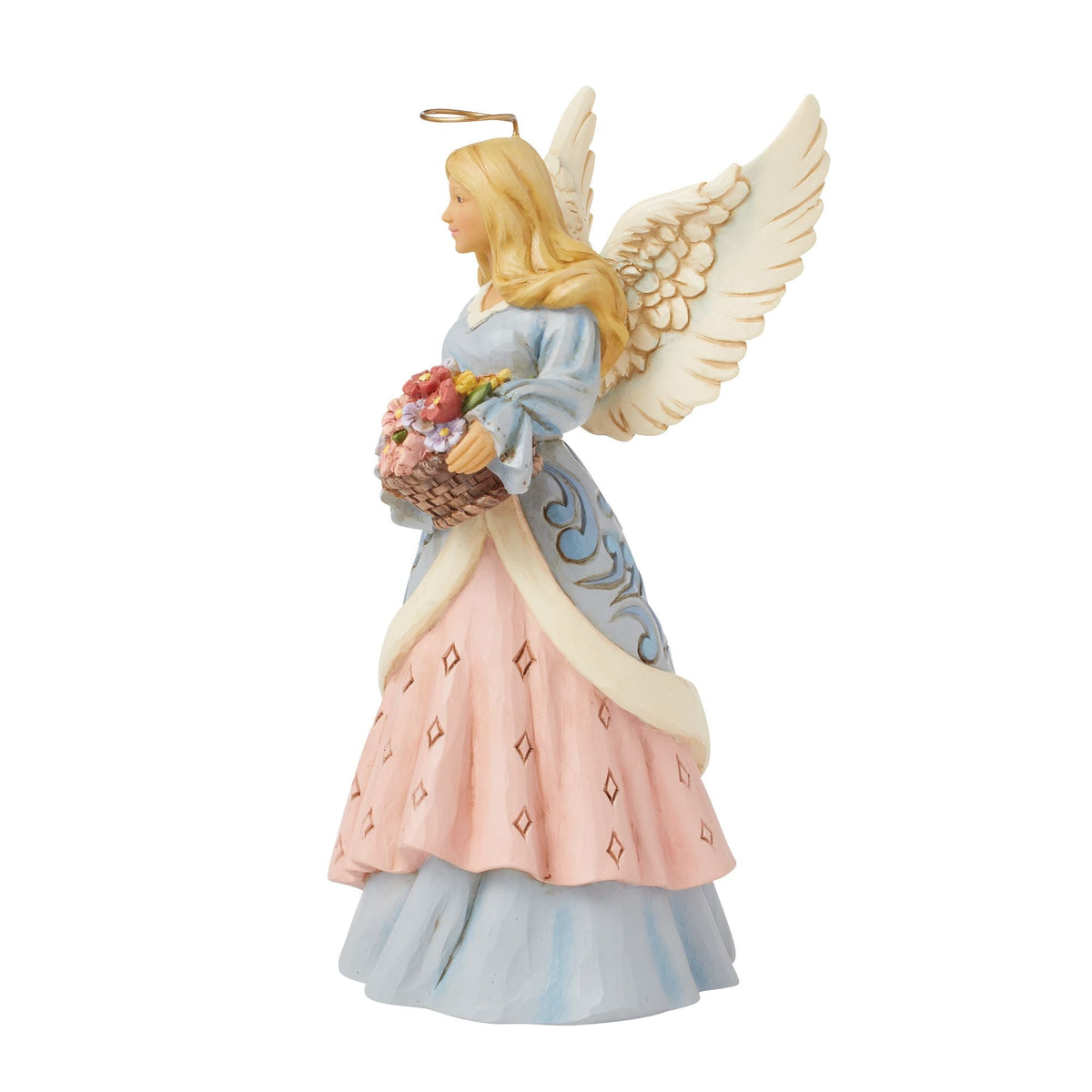 Angel with Flower Basket Fig