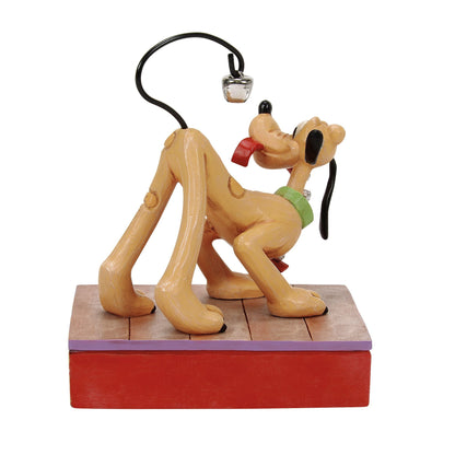 Pluto Christmas Bell on Tail