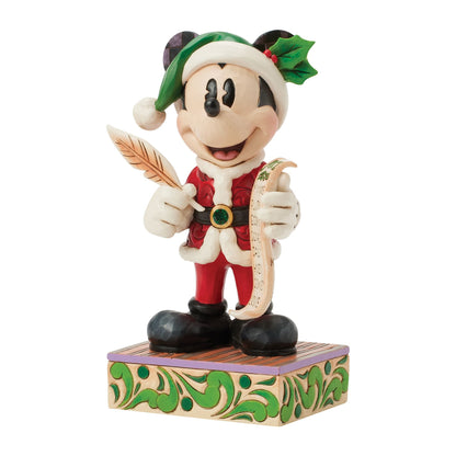 Santa Mickey with List