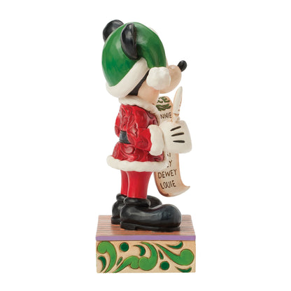 Santa Mickey with List