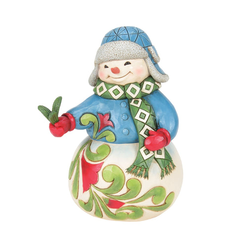 Snowman Evergreen Sprig Fig