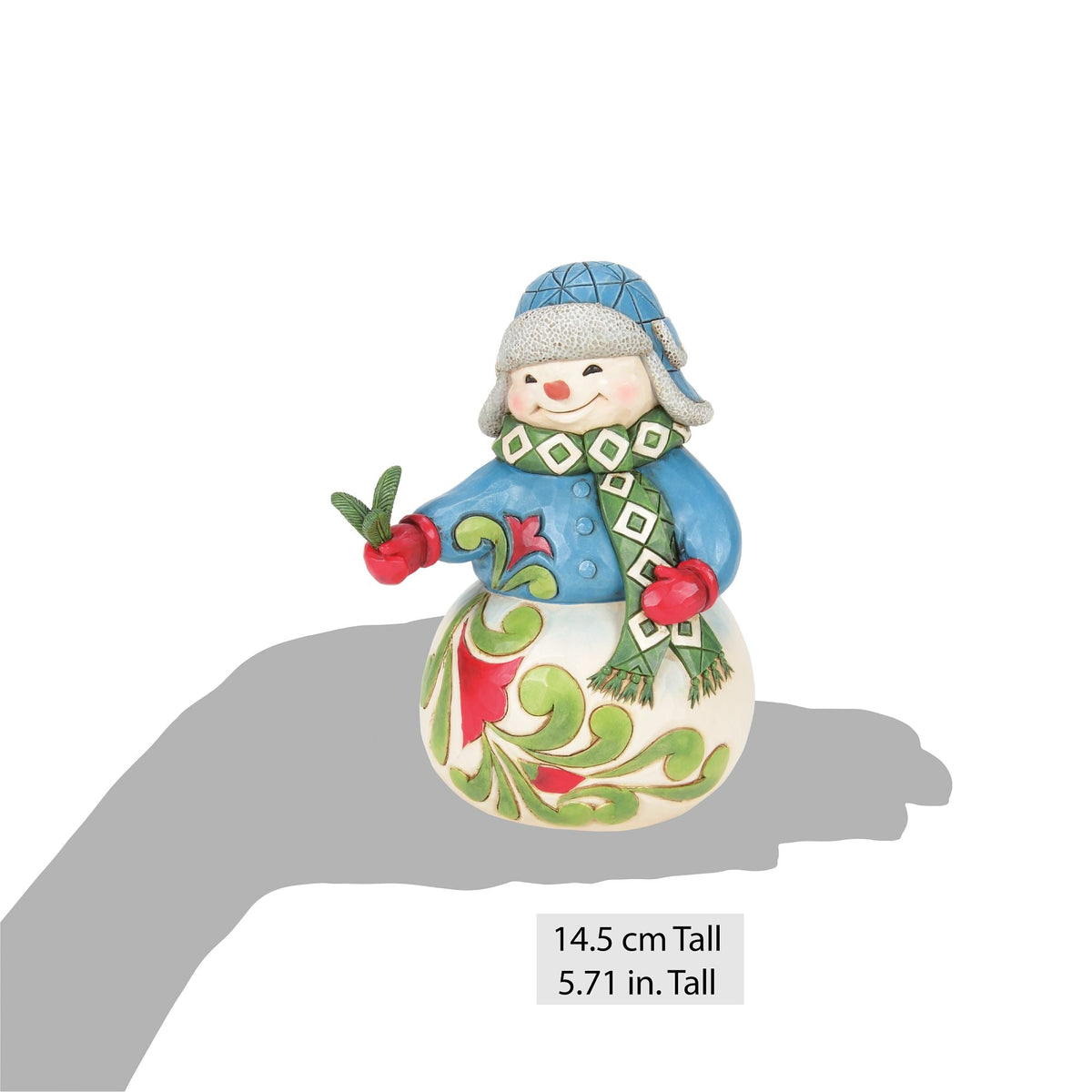 Snowman Evergreen Sprig Fig