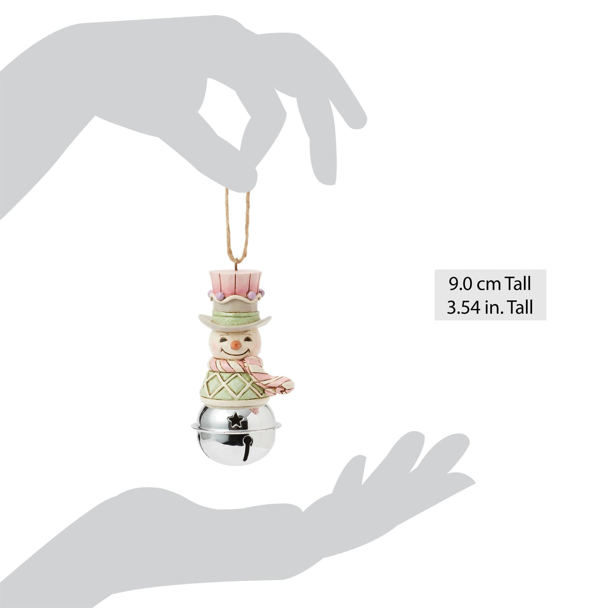 Heartwood Sweets Snowman Bell