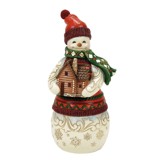 Christmas at Lodge Snowman Fig
