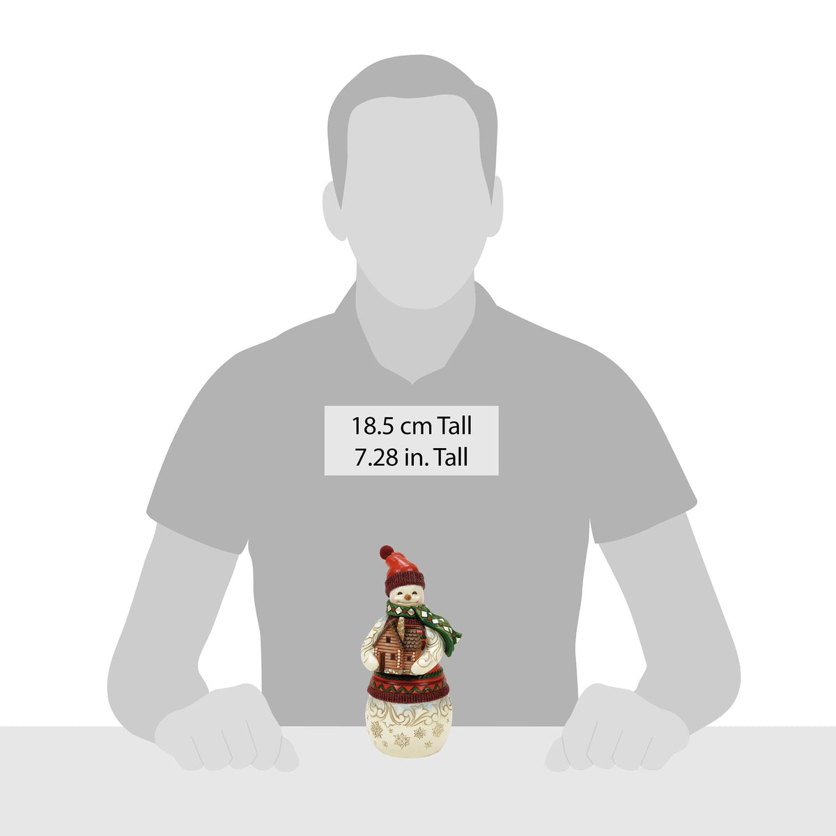 Christmas at Lodge Snowman Fig