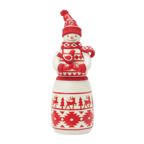 Nordic Noel Snowman with Cardi