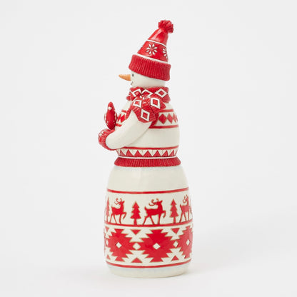 Nordic Noel Snowman with Cardi
