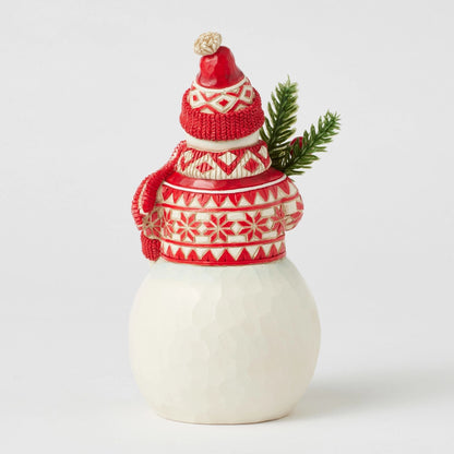 Nordic Noel Snowman Evergreen