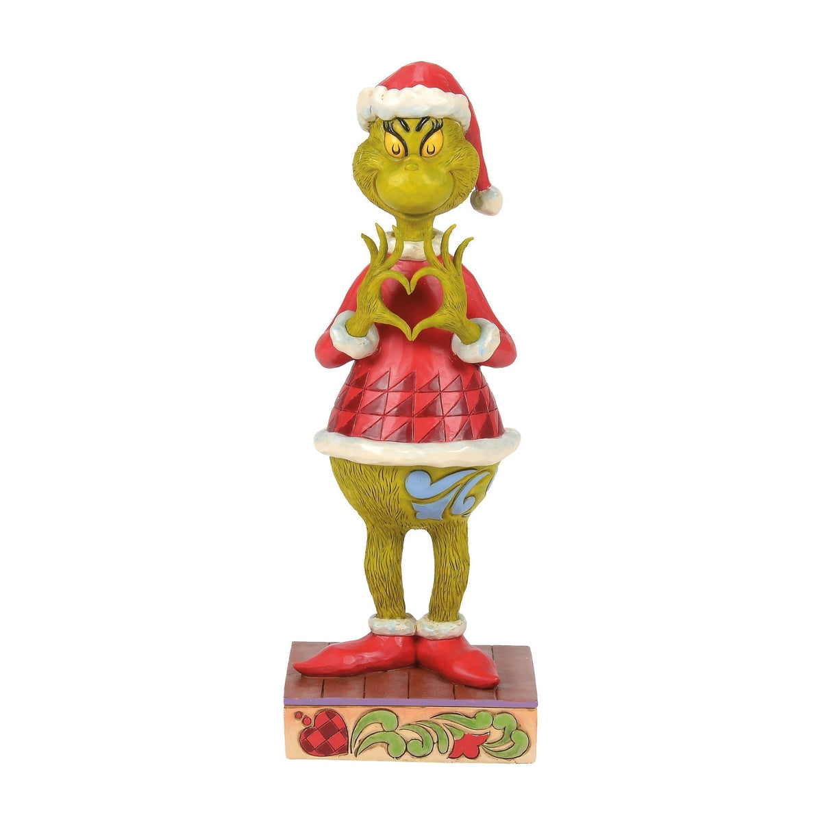 Grinch with Heart Hands Fig