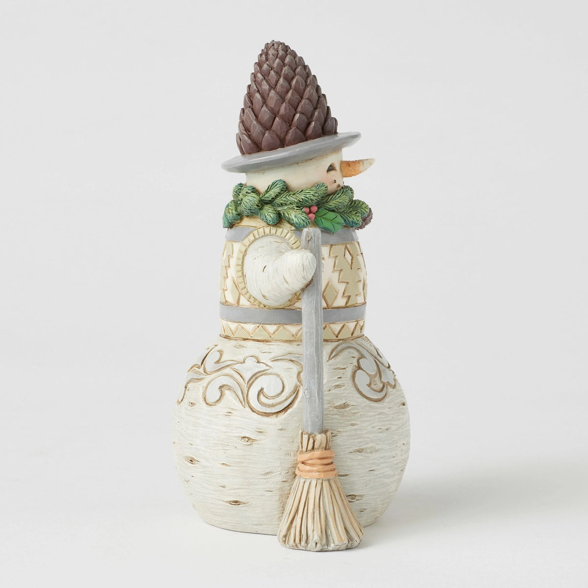 Wdlnd Snowman Pinecone Hat Fig