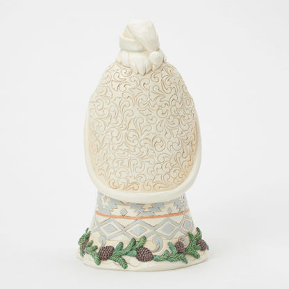 Wdlnd Santa Bkt and Bells Fig