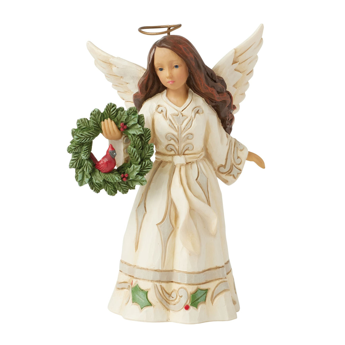 Wdlnd Angel with Cardinal Fig