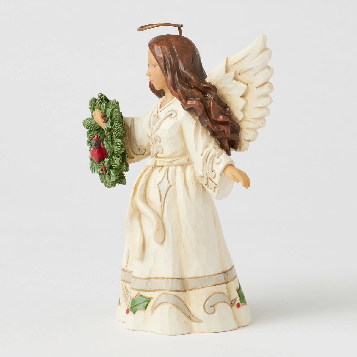 Wdlnd Angel with Cardinal Fig