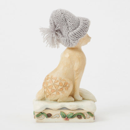 Wdlnd Fox with Knit Hat Fig