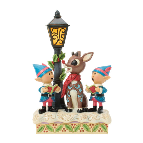 Rudolph and Elves Caroling