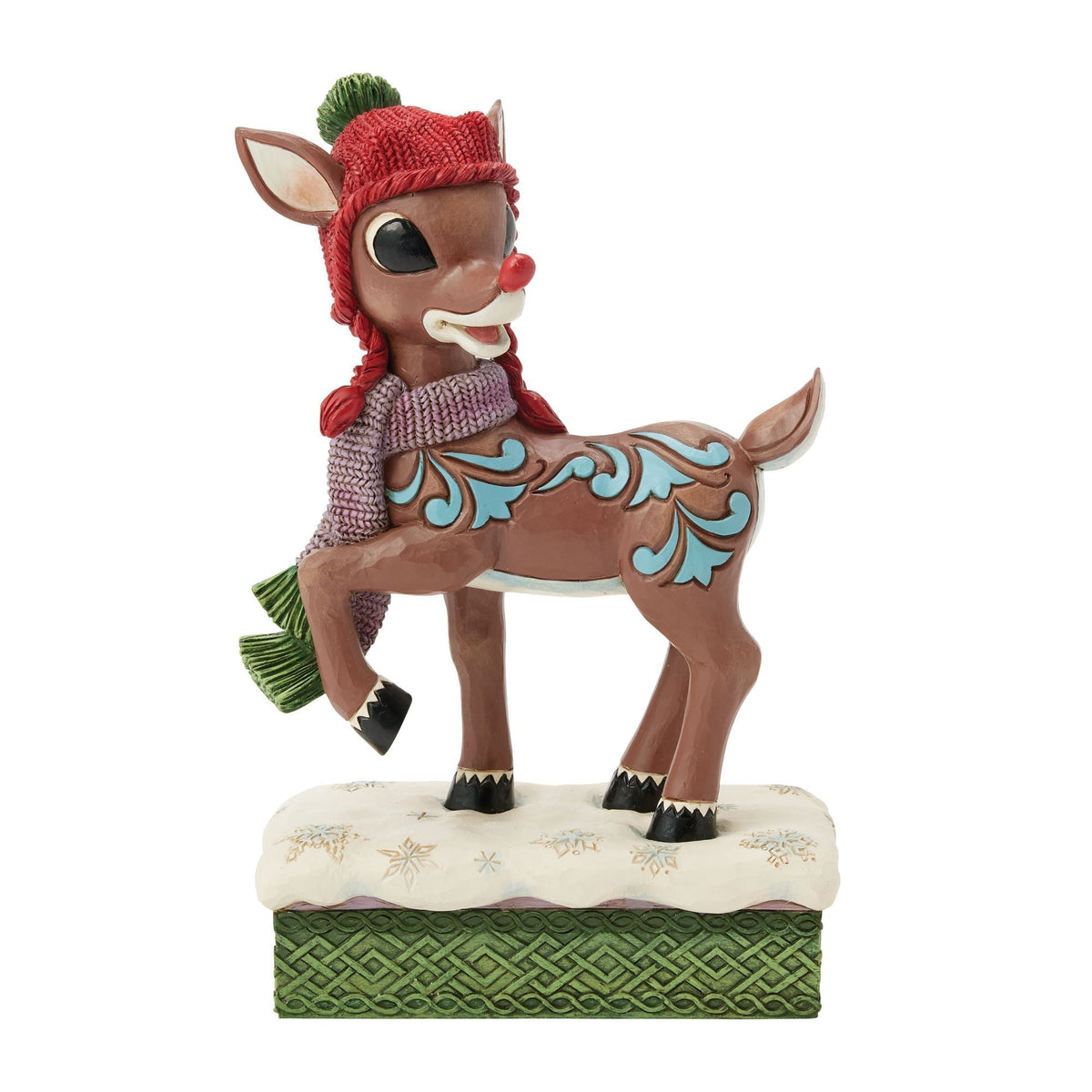 Rudolph with Knit Hat