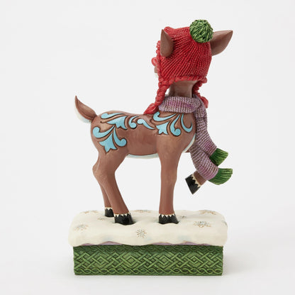 Rudolph with Knit Hat