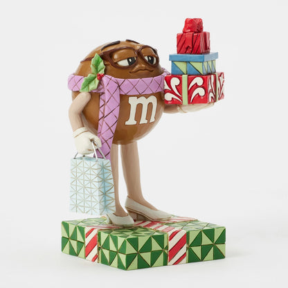 M&M'S Brown Charac w/ Presents