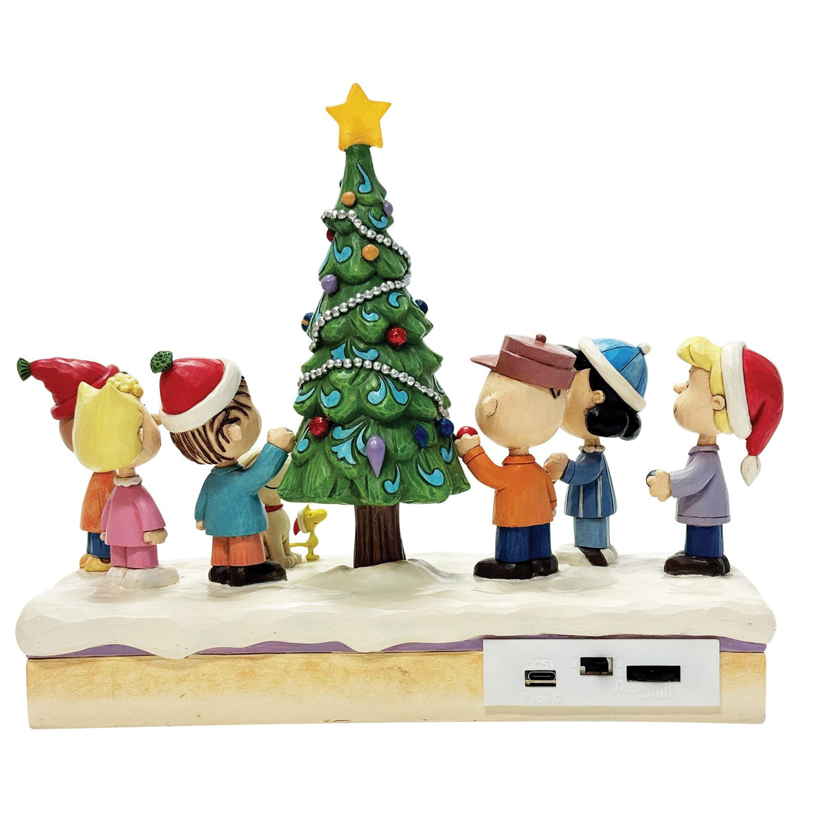 Peanuts Gang Decorating Tree