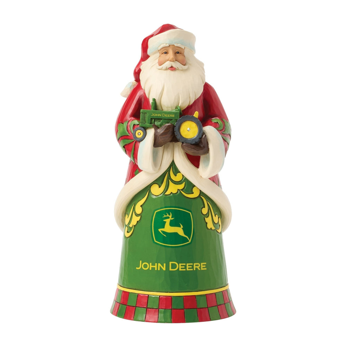 Santa with John Deere Tractor