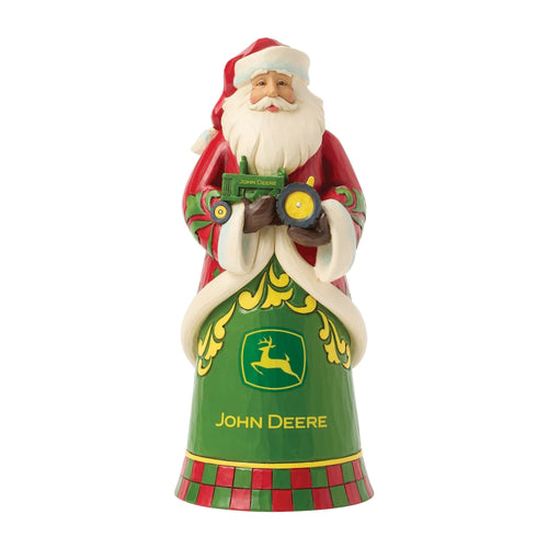 Santa with John Deere Tractor