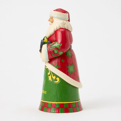 Santa with John Deere Tractor