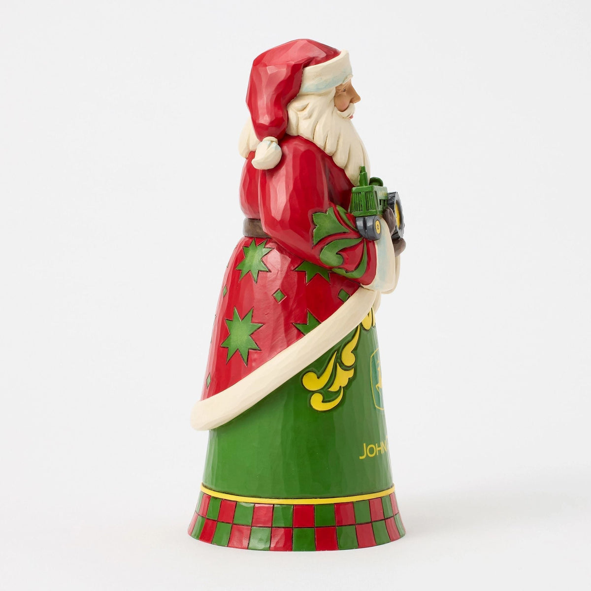 Santa with John Deere Tractor