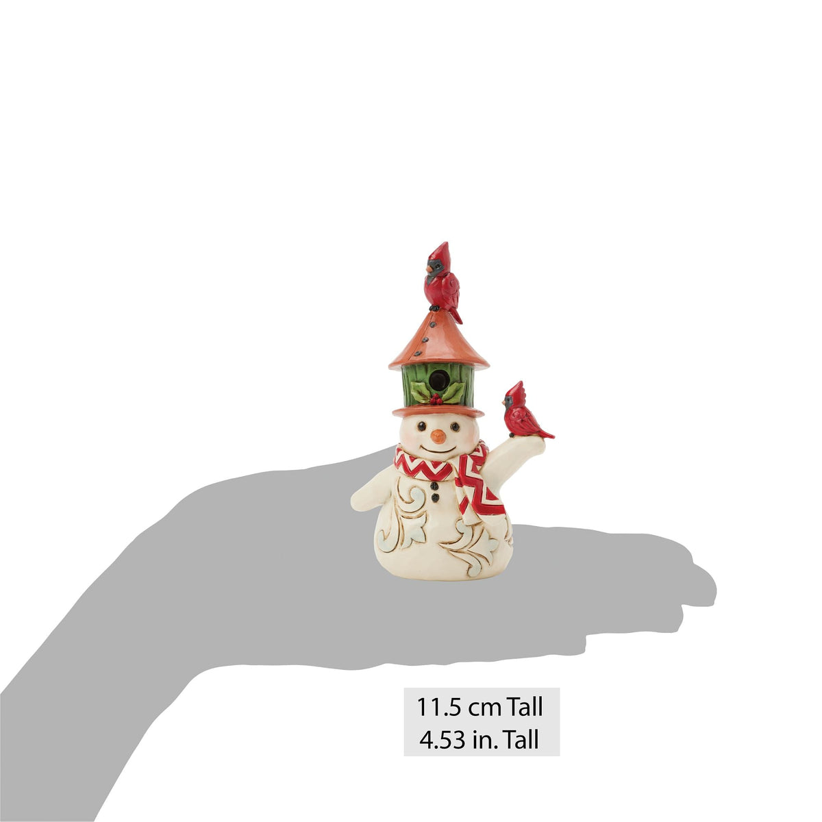 Snowman Birdhouse Hat Mini