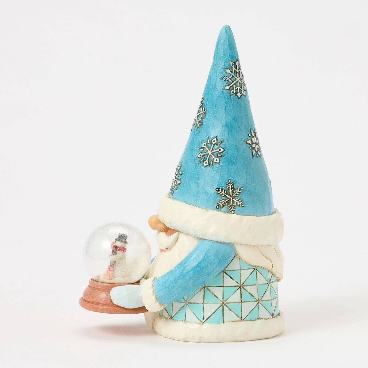 Gnome with Mini Globe Figurine